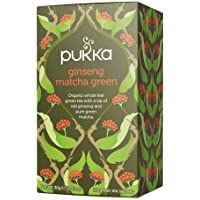 Los mejores  - Té Verde Matcha Ginseng Pukka 20 bolsitas